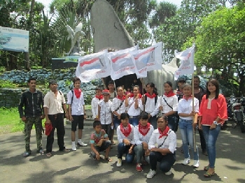 Kegiatan LMP Kab.Pangandaran Di Batu Hiu