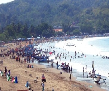 Pangandaran Mulai Dipadati Wisatawan