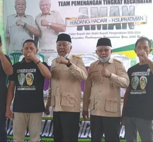 Hasil Survei Internal Pilkada Pangandaran, Pasangan Aman Unggul Tipis 