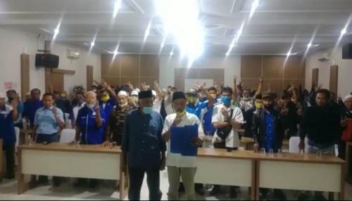 Kembali Mengejutkan setelah Demokrart kini  7 DPC dan 54 Ranting Partai PAN Pangandaran Deklarasikan Dukungan Paslon AMAN  